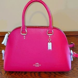 Coach Crossgrain Leather Katy Satchel